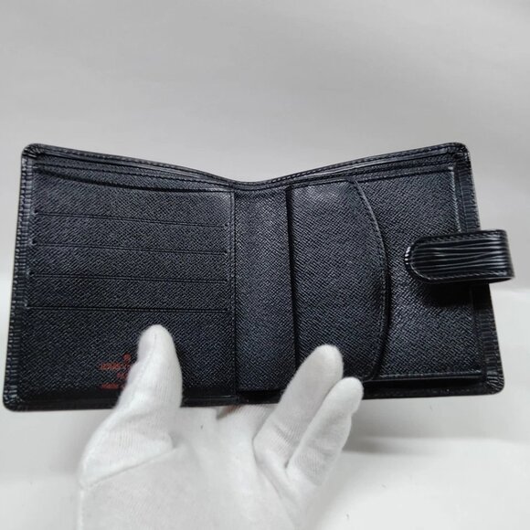 Louis Vuitton LV Wallet Black Epi 220-081825 - Picture 5 of 9